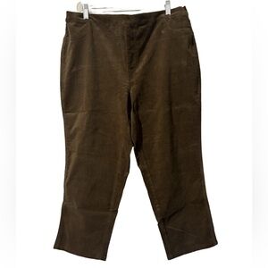 Soft Cotton/Spandex NIP Pull On  Corduroy Pant